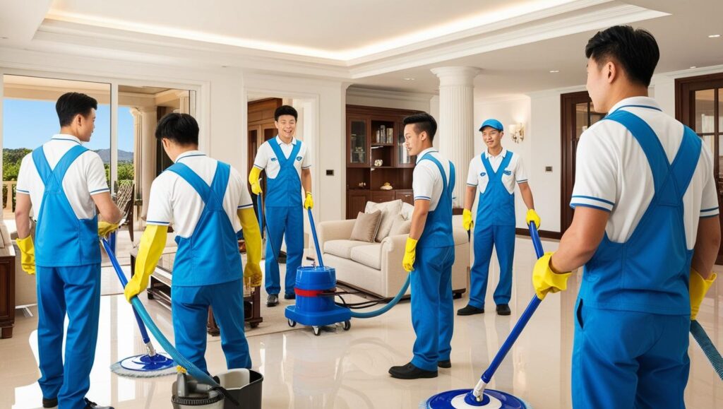 شركة تنظيف فلل في العين